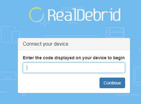 Go to settings within that app and find <strong>Real</strong>-<strong>Debrid login</strong>. . Real debrid device login